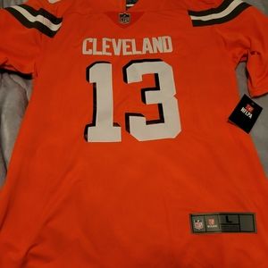 Mens large Orange Beckham jersey brand new with tag never worn